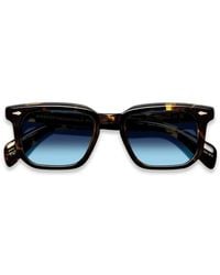 Moscot - Zissel Sonnenbrille Mit Eckigem Gestell - Lyst