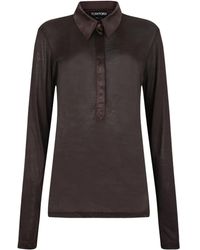 Tom Ford - Silk Blouse - Lyst
