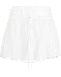 Ganni - Skirts White - Lyst