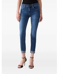 Liu Jo - Skinny Jeans With Embellishments - Lyst