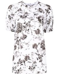 Erdem - Beatrice Floral-print Cotton T-shirt - Lyst