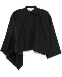 Isabel Benenato - Blusa con cuello en V pronunciado - Lyst