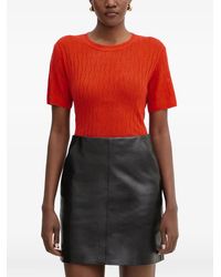 Patrizia Pepe - Cable-Knit Sweater - Lyst