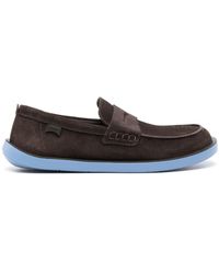 Camper - Wagon Penny-slot Suede Loafers - Lyst
