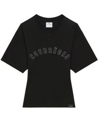 Courreges - T-Shirt Mit Logo-Print - Lyst