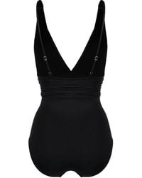 Melissa Odabash - Panarea Ruched Swimsuit - Lyst