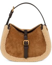 Etro - Small Shearling Pony Bag - Lyst