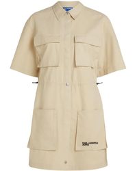 Karl Lagerfeld - シャツドレス - Lyst