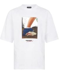 DSquared² - Felix Chesher X D2 Loose Fit T-Shirt - Lyst