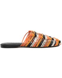 FARM Rio - Leather Slides - Lyst