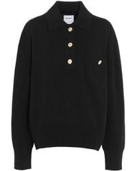 Barrie - Cashmere Polo Sweater - Lyst