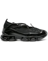 Simone Rocha - Criss-cross Tracker Sneakers - Men's - Rubber/calf Leather/fabric - Lyst
