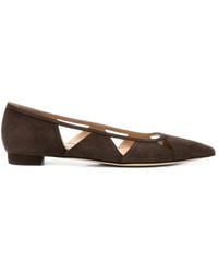 Arteana - Savona Cut-Out Suede Pumps - Lyst