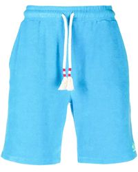 Mc2 Saint Barth - Terry-Cloth Track Shorts - Lyst