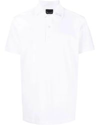 Billionaire - Embroidered-Logo Cotton Polo Shirt - Lyst