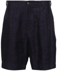 Sease - Mid-Rise Linen Chino Shorts - Lyst