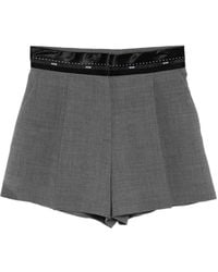 MSGM - Shorts Met Logoband - Lyst