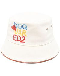 DSquared² - Logo-Print Bucket Bag - Lyst