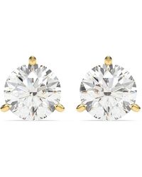 Diamond Essentials - Martini-Set Lab-Grown Diamond Solitaire Earrings - Lyst