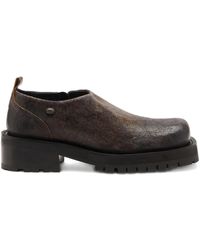 DIESEL - D-Texan Zip-Detail Derby Shoes - Lyst
