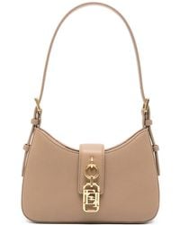 Elisabetta Franchi - Sac À Main À Breloque Logo - Lyst