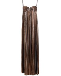 retroféte - Langes Diana Kleid im Metallic-Look - Lyst