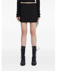 Ann Demeulemeester - Minijupe À Design Portefeuille - Lyst