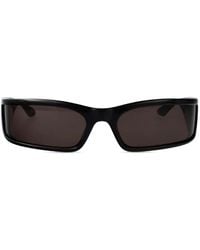 Balenciaga - Rectangle-Frame Logo Sunglasses - Lyst