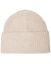 Brunello Cucinelli - Cashmere Rib-Knit Beanie - Lyst
