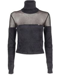 Elisabetta Franchi - タートルネック ニットトップ - Lyst