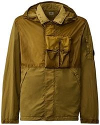 C.P. Company - Patch-Pocket Hooded Jacket - Lyst