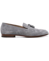 SCAROSSO - Flavio Suede Loafers - Lyst
