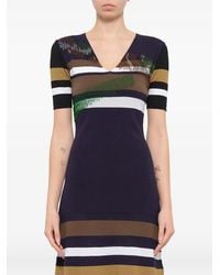 KENZO - Striped Dress - Lyst