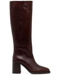 JONAK PARIS - Dickinson Pointed-Toe Knee-High Boots - Lyst