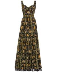Agua Bendita - Azulejo Cordillera Maxi Dress - Lyst