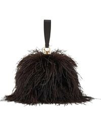 Ferragamo - Mini Feather Tote Bag - Lyst