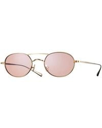 Eyevan 7285 - Eldridge Round-Frame Sunglasses - Lyst