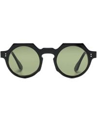 Lesca - Buzz Round-Frame Sunglasses - Lyst