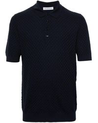 GOES BOTANICAL - Interlock Merino Wool Polo Shirt - Lyst