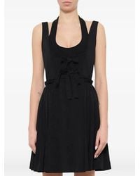 Givenchy - Jersey-Kleid Mit Schnürung - Lyst