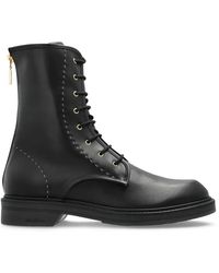 Max Mara - Lace-Up Combat Boots - Lyst