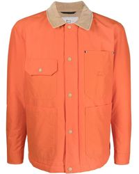 Woolrich - Duster Corduroy-collar Work-jacket - Lyst