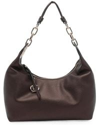 Liu Jo - Chain-Link Metallic-Effect Tote Bag - Lyst
