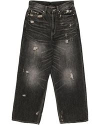 FIVE CM - Weite Jeans Im Distressed-Look - Lyst