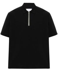 Sacai - Zip-up Polo Shirt - Lyst