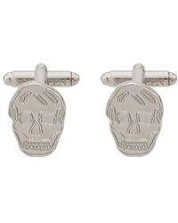 Alexander McQueen Gemelos con calavera grabada - Multicolor