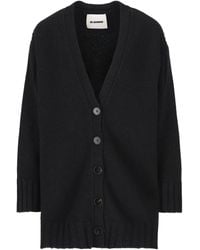 Jil Sander - Vネック カーディガン - Lyst