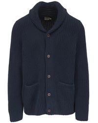 Faherty - Chunky-Knit Shawl-Collar Cardigan - Lyst