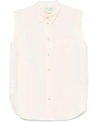 forte_forte - Slubbed Viscose Sleeveless Shirt Clothing - Lyst