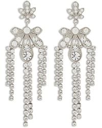 Rabanne - Chandelier Crystal-Embellished Earrings - Lyst